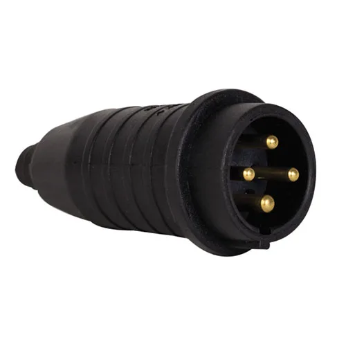 401001 – Düz Kauçuk Fiş 3P+E 16A