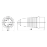 380-415V 16-25-32A KAUÇUK FİŞ VE PRİZLER