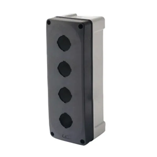 4021040504 – Termoplastik Buton Kutusu 59x179x61mm IP44 IK06 4 Delik [4x23mmØ]