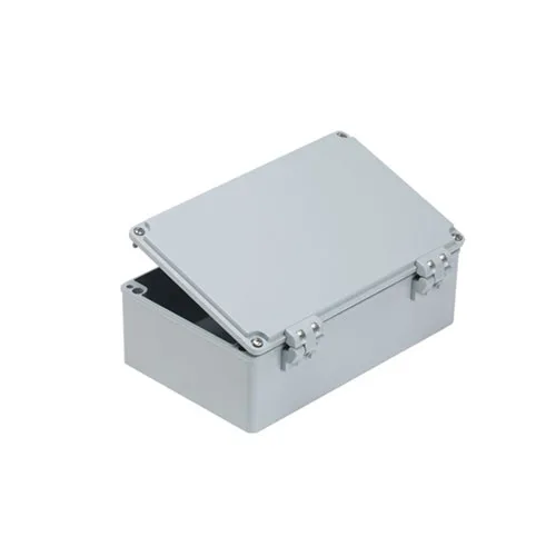 402517H – Alüminyum Buat 260x160x90mm IP67 IK09 Menteşeli Kapak