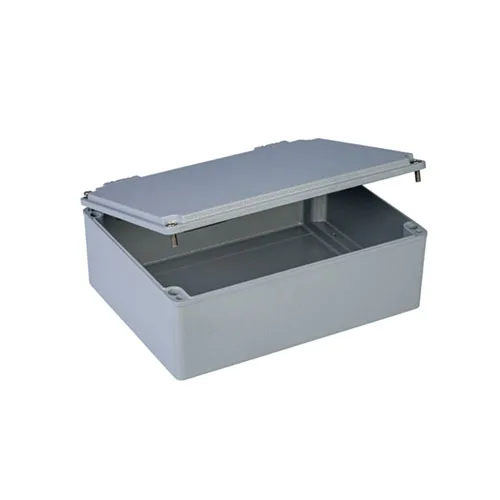 402520H – Alüminyum Buat 250x190x90mm IP67 IK09 Menteşeli Kapak