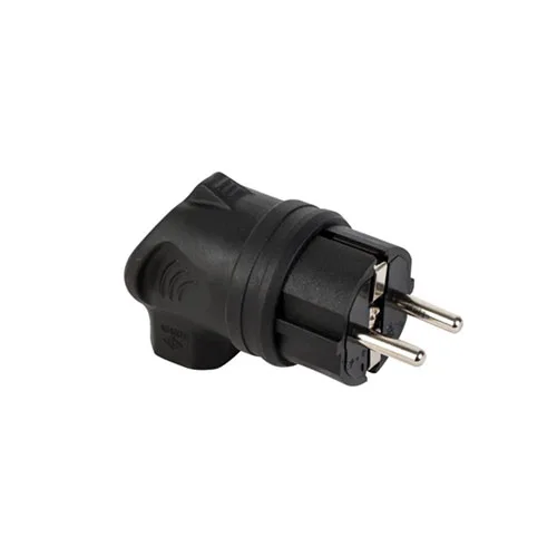 404003 – Eğik Kauçuk Fiş 2P+E 220/240V 16A Alman Tip