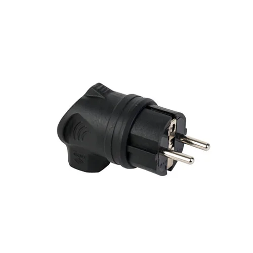 404004 – Eğik Kauçuk Fiş 2P+E 220/240V 16A Fransız Tip (UPS)