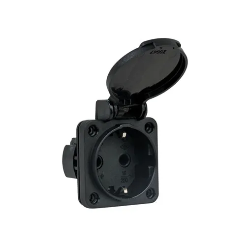404016SB04 – Pano Prizi 2P+E 220/240V 16A Alt Yan Girş Alman Tip