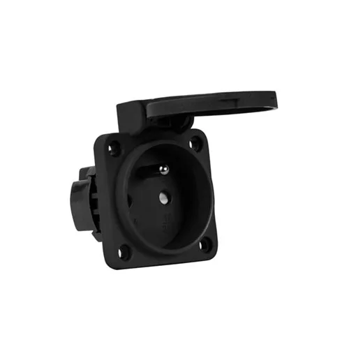 40401904 – Pano Prizi 2P+E 220/240V 16A Arka Giriş Fransız Tip (UPS)
