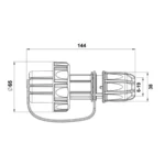 IP68 220-240V 16A KAUÇUK FİŞ VE PRİZLER