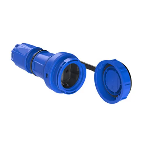 40720251b – Uzatma priz 2P+E 220/240 V 16A IP68 Alman Tip