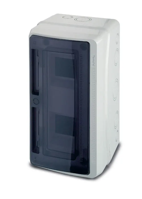 T3965 – Sıva Üstü Sigorta Kutusu 180x330x150mm IP65 IK08 2×3 Modül